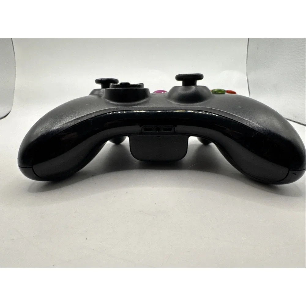 Official Microsoft Xbox 360 Black Wireless Controller! ~ Works Great! Authentic!